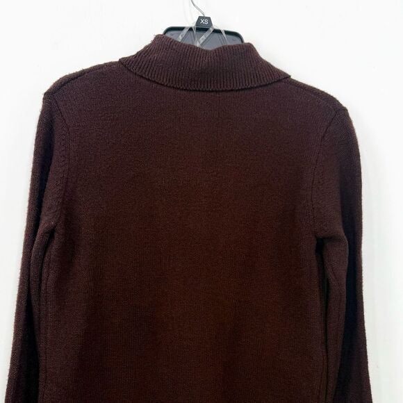 Pink Rose Decadent Chocolate Shirt Style Button Up Cardigan Sweater NEW - Picture 10 of 16